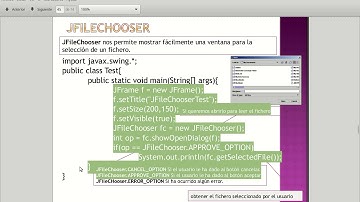 Programación Java Windowbuilder JFileChooser