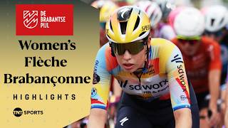 FIRST CAREER VICTORY! 🙌 | 2026 Women's La Fleche Brabanconne Race Highlights | TNT Sports Cycling