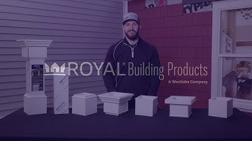 Royal Building Products Column wraps, caps and bases