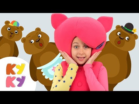 КУКУТИКИ - Маша и Три Медведя - Детская песенка по русской сказке про медведей