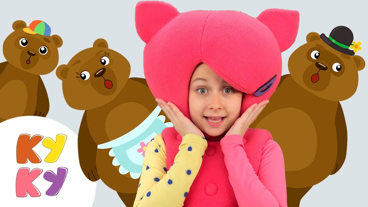 ⁣КУКУТИКИ - Маша и Три Медведя  - Детская песенка по русской сказке про медведей