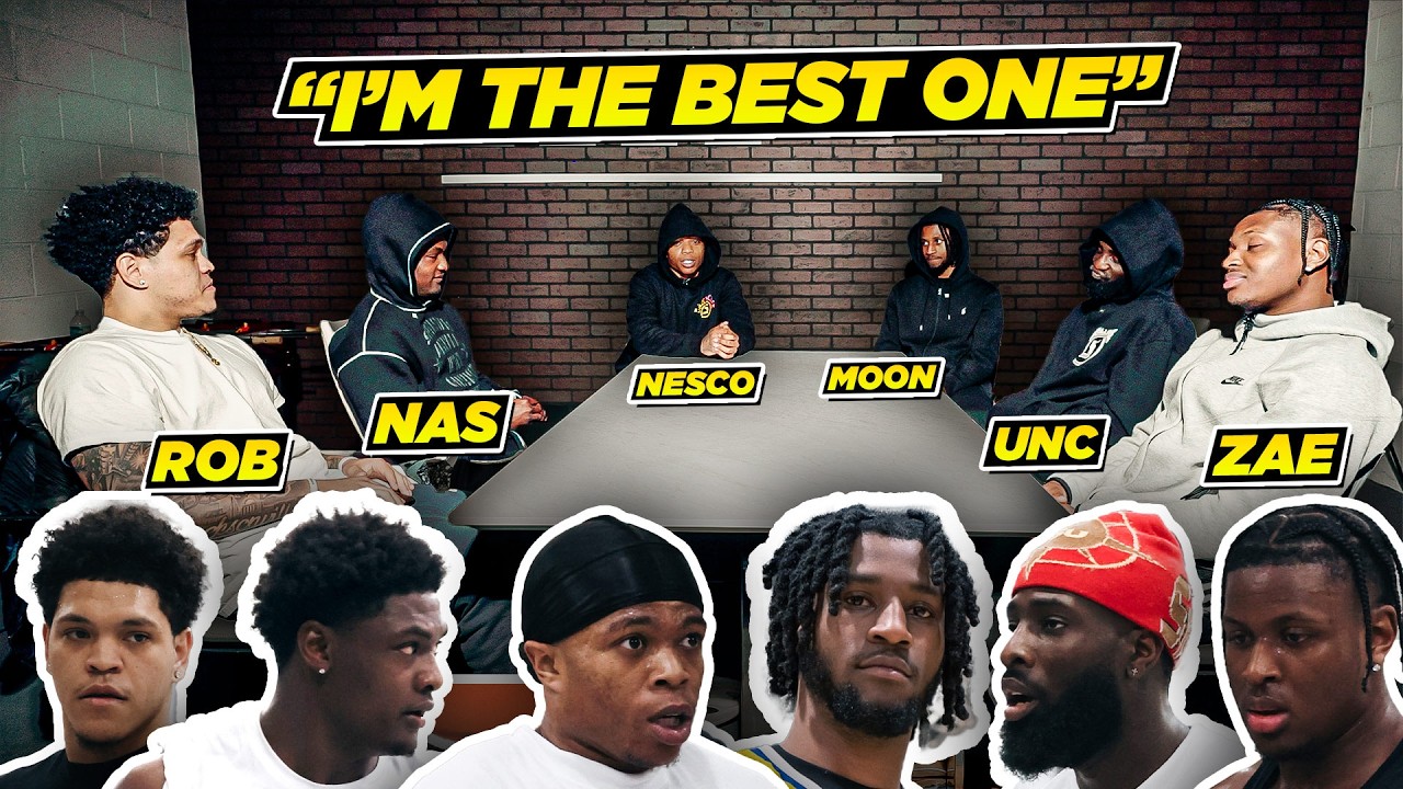 The GREATEST 1v1 Players Meet At The ROUNDTABLE... Nas, Moon, Rob, Zae, Nesco & Skoob