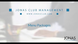 Banquet and Catering - Menu Packages