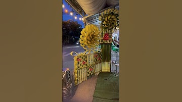 Theo Cốt Khanh Idol làm cổng cưới lá dừa ở Sa Đéc #shorts #congcuoiladua #2lnd