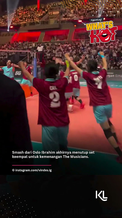The Musicians Berhasil Kalahkan  D'Komika di Vindes Sport, Bahkan Voli 2