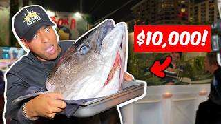 Celebrity They Cut Open a $10,000 Tuna for Sushi! Net Worth