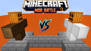 Log Golem vs All Golems in Minecraft Battle - Iron Golem - Diamond golem