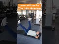 Exercise for thaihips abdomen exercise thai hips abdomen gym flexibility lowerback