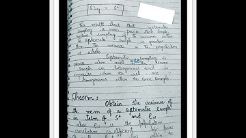 Statistics complete Handwritten notes|Book #1 Sampling techniques #BS_Statistics     #MSC_Statistics