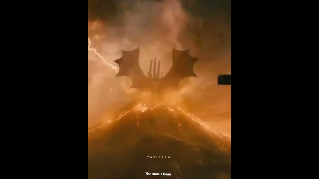 king ghidorah 🔥 Godzilla king whatsapp status