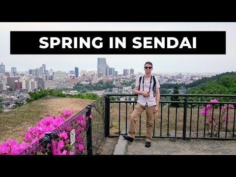 A Spring Day Exploring Sendai City, Miyagi Prefecture | The Real Japan | HD