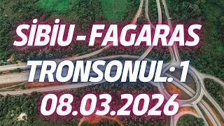 A13 Sibiu - Făgăraș Otoyolu Lot 1 Makyol Son Durum 4K Drone Turu 08-03-2026
