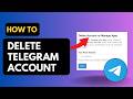 How to Delete Telegram Account Permanently (Instant No Wait!)
