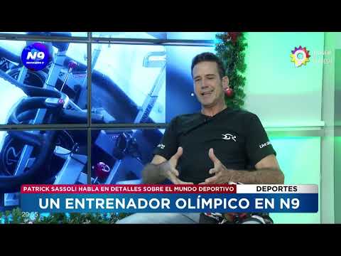 Patrick Sassoli: Un entrenador olímpico en N9 - NOTICIERO 9