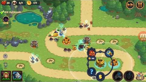 Realm Defense - World 1 Level 6-Mystic Pond - Campaign 3 Stars