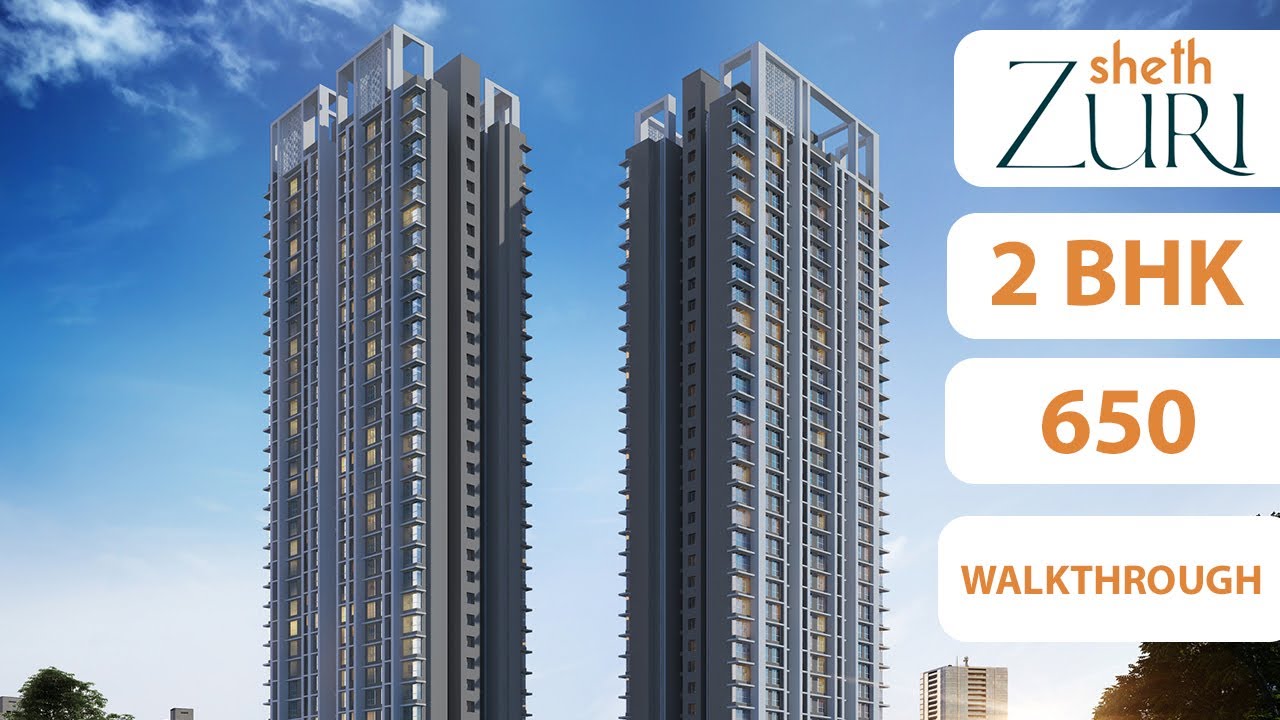 Sheth Zuri Majiwada Thane (W) - 1, 2 & 3 BHK at 88 Lacs | ☎️-83560-62296