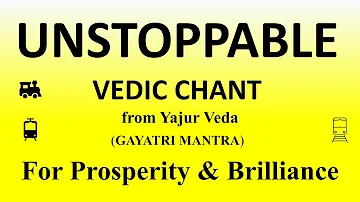 UNSTOPPABLE Vedic Chant for PROSPERITY | Yajur Veda | Ghana Patha | Sri K Suresh