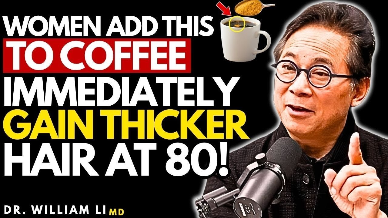 Add This To Coffee to Stop Hair Loss Fast!  Dr William Li