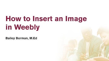 How to add images in Weebly