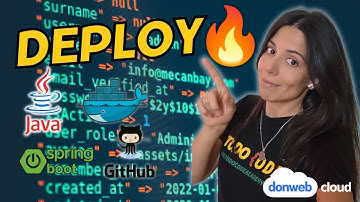 🔥DEPLOY de aplicación JAVA + SPRING BOOT + MySQL + Docker 🚀| @donwebcloud