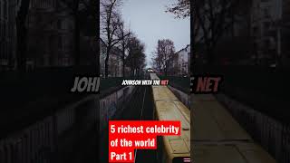 Celebrity Top 5 Richest Celebrities in the World - Guess Who's #comparision #dataforyou #shorts #short #short Net Worth