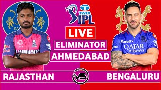 IPL 2024 Live: RCB vs RR Eliminator IPL Live Scores & Commentary | Bengaluru vs Rajasthan Live Match