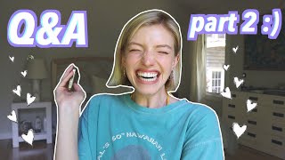 Q&A PART 2 💜 *more crying lol*