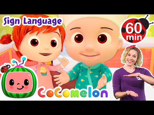 Pat A Cake, Pat A Cake! | Cocomelon Nursery Rhymes | Learn ASL & Baby ...