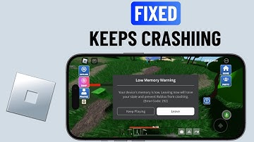 Fix Roblox Keeps Crashing on iPhone or iPad