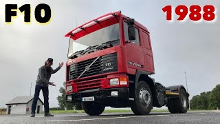 1988 VOLVO F10 320 Full Tour & Test Drive 32 Year's on! видео