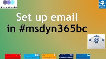 Setup Email in #msdyn365bc