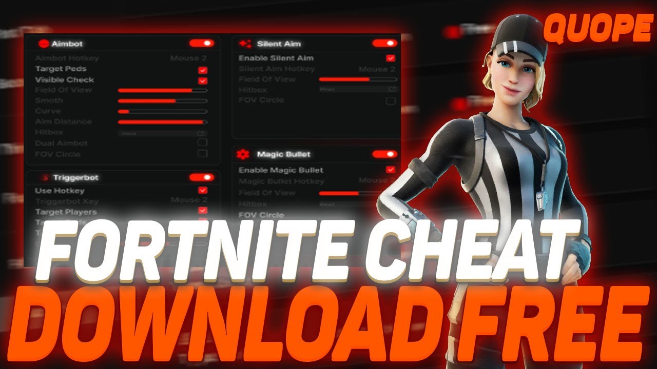 BEST Fortnite Hack 2025 🎯 FREE Aimbot & ESP Download (Undetected) 🔥 Hack Fortnite PC