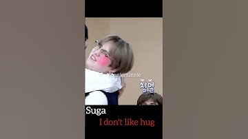suga and jimin hug #yoonmin #suga#jimin