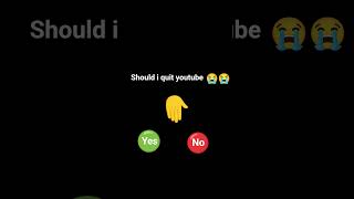 should i quit 😭😭 for not posting