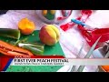 Hundreds Converge For First-Ever Peach Festival At Local Farmers Market