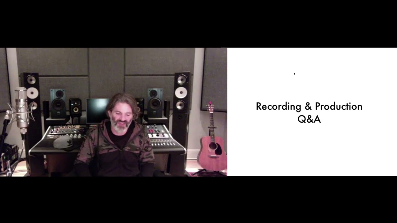 EP Production Workshop - Phase 3: Recording & Producing - Q&A