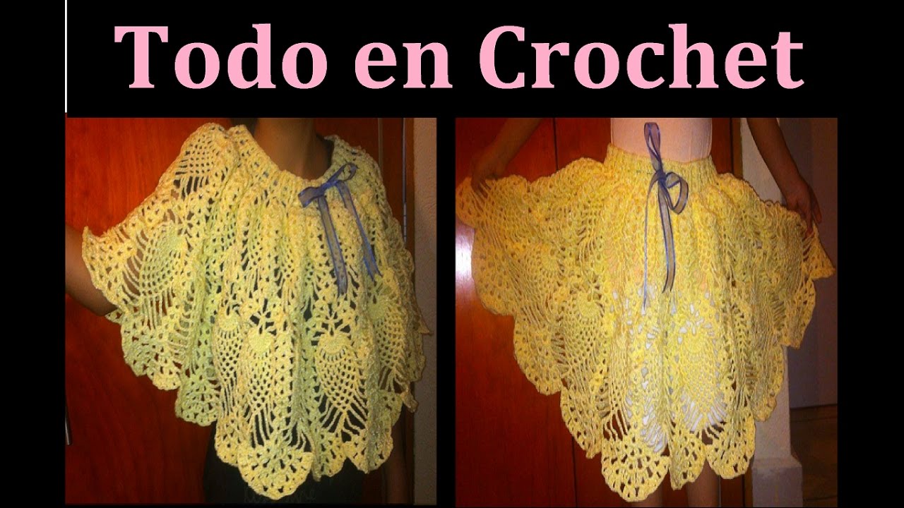 poncho a crochet #2 crochet youtube baby hat