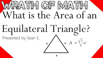 What is the Area of an Equilateral Triangle?