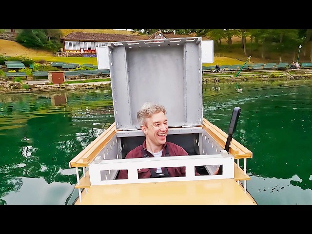 Hello from inside a tiny boat. - YouTube