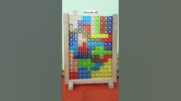 FUN TETRIS PUZZLE Y #satisfying #tetris #games #colorful #tetrisgame #asmr #puzzle #fun