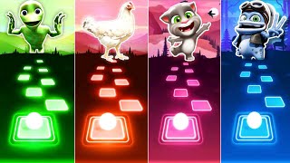 Alien Dance - Chicken Song - Talking Tom - Crazy Frog - tiles hop - TILES HOP EDM RUSH 1.1M