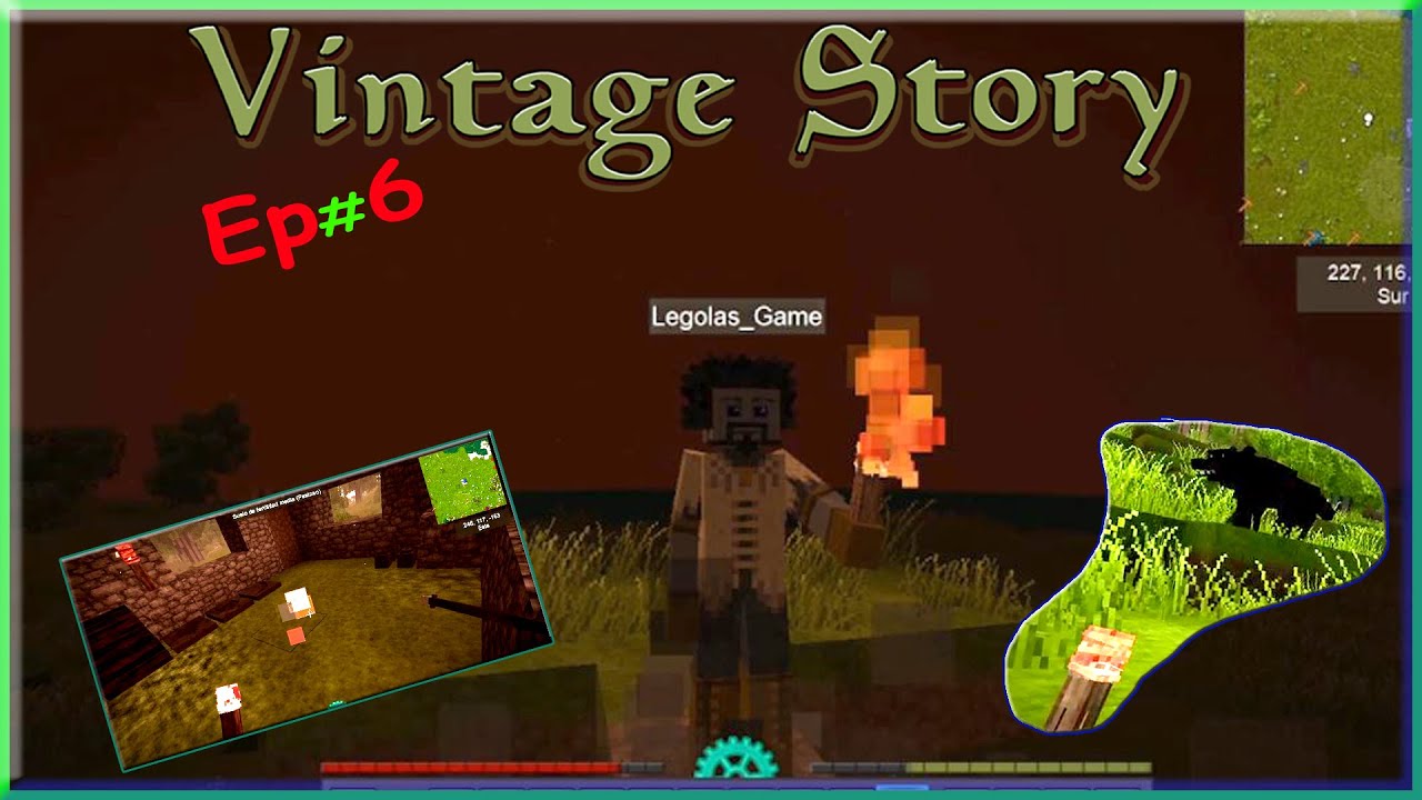 Vintage Story, Gameplay, Primera Tormenta Temporal. EP.6 - YouTube