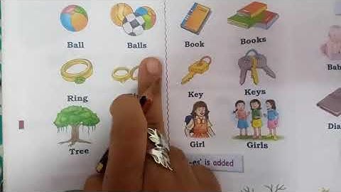 Class-2.English grammar .CHAPTER -6.One and More than one