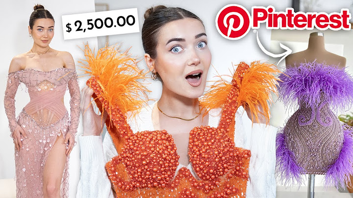 I BOUGHT UNREALISTIC DRESSES FROM PINTEREST! *MINNA BIRTHDAY EDITION* AD