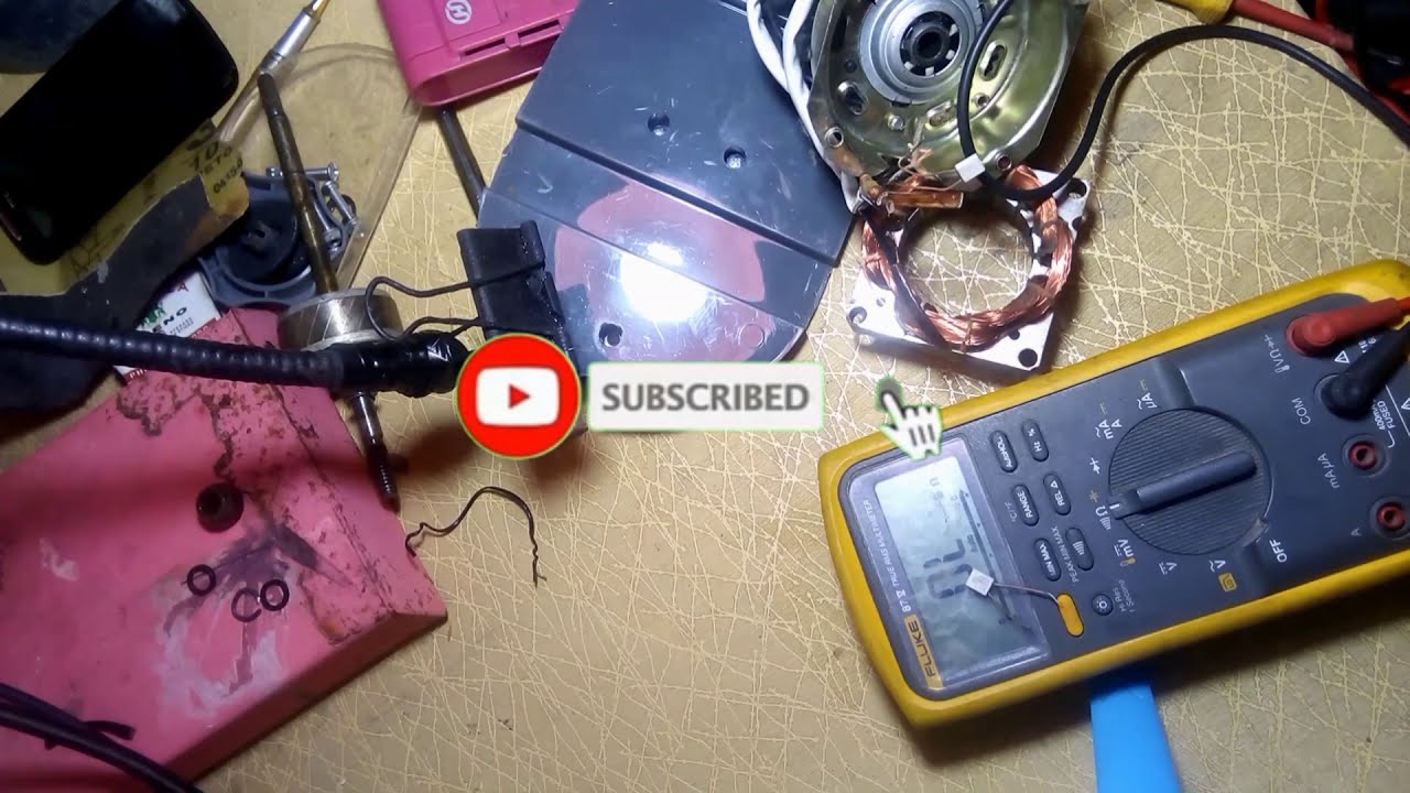 ELECTRIC FAN REPAIR Replace THERMAL FUSE 2021 tagalog YouTube