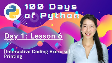 [Interactive Coding Exercise] Printing
