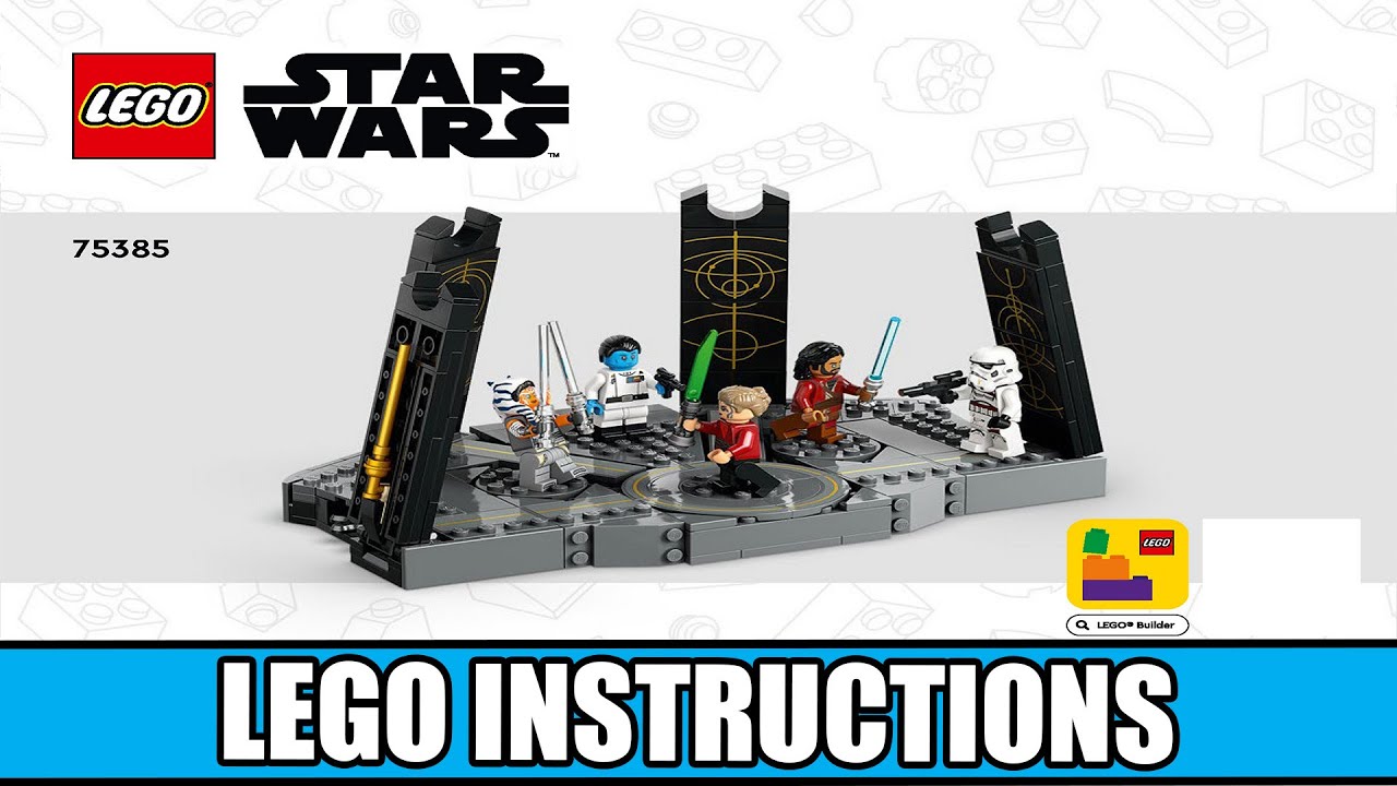 Star Wars - Ahsoka Tano's Duel on Peridea LEGO instructions