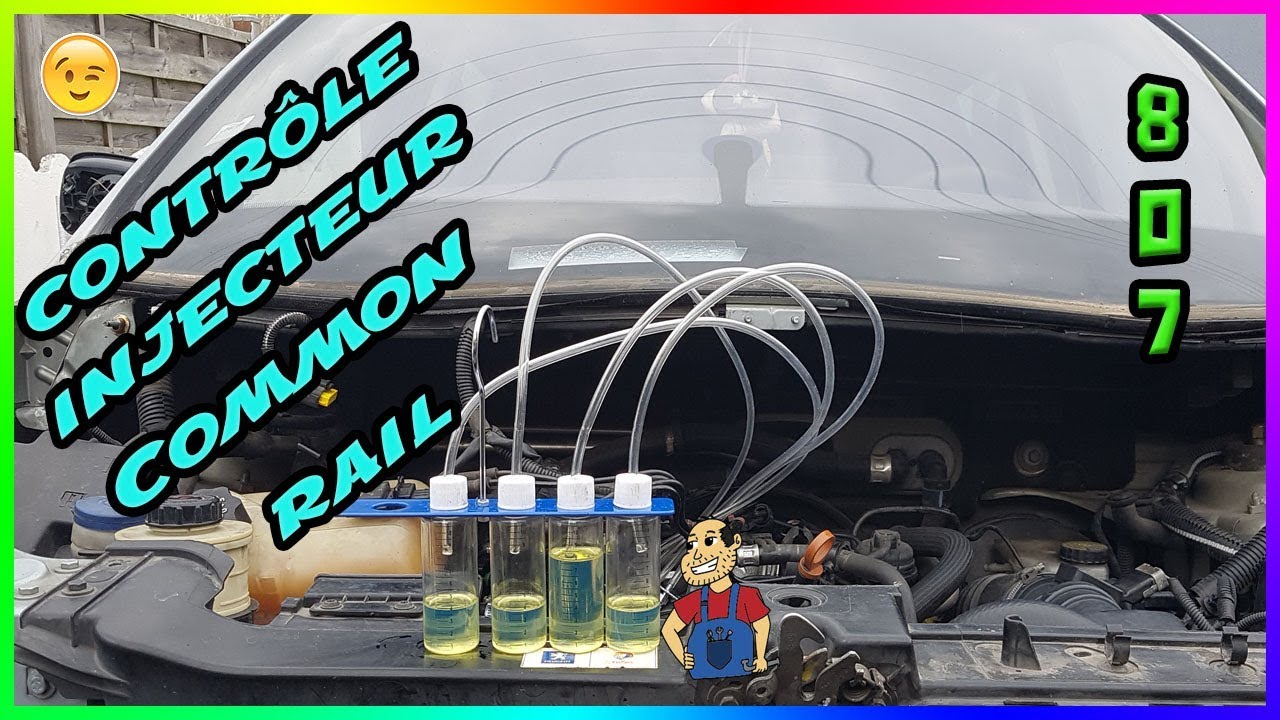 Kit test débit d'injecteurs Common-rail diesel CDI