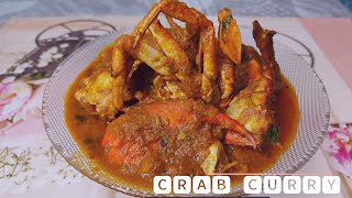 Crab Masala Curry | Restaurant Style Crab Curry | How to make Crab Curry | Liza The Golden Bowl