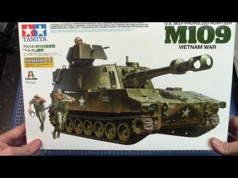 Tamiya 1/35 U.S. SELF-PROPELLED HOWITZER M109 # 37013 www.eModels.co.uk